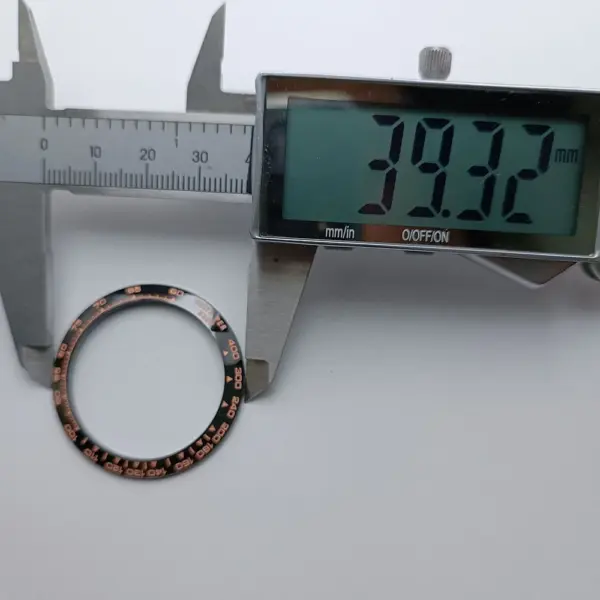 Polychrome Ceramic Bezel Insert for Watch Model 38.5mm - Image 5