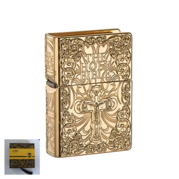 ZORRO Embossed Copper Kerosene Lighter - Image 13