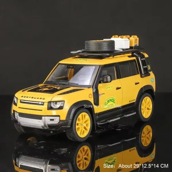 1:18 Range Rover Defender 110 Alloy Diecast Model - Image 7