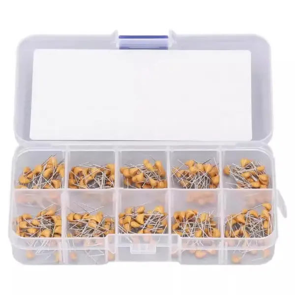 300pcs Ceramic Capacitor Assortment Kit 50V - Image 2