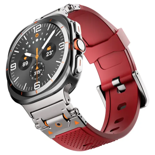 Silicone Strap for Samsung Galaxy Watch7 Ultra 47mm - Image 10