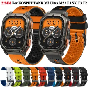 22mm Silicone Replacement Strap for KOSPET TANK T3 M3