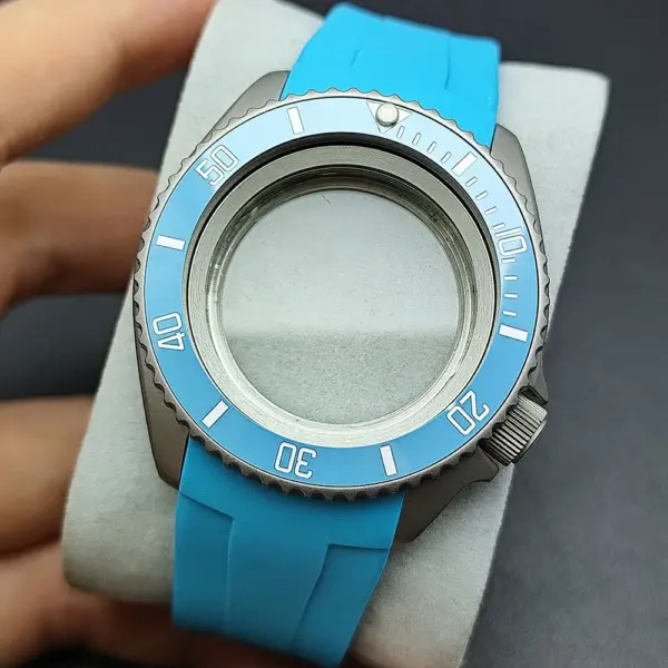 42mm NH35 Stainless Steel Watch Case with Sapphire Glass - Image 35