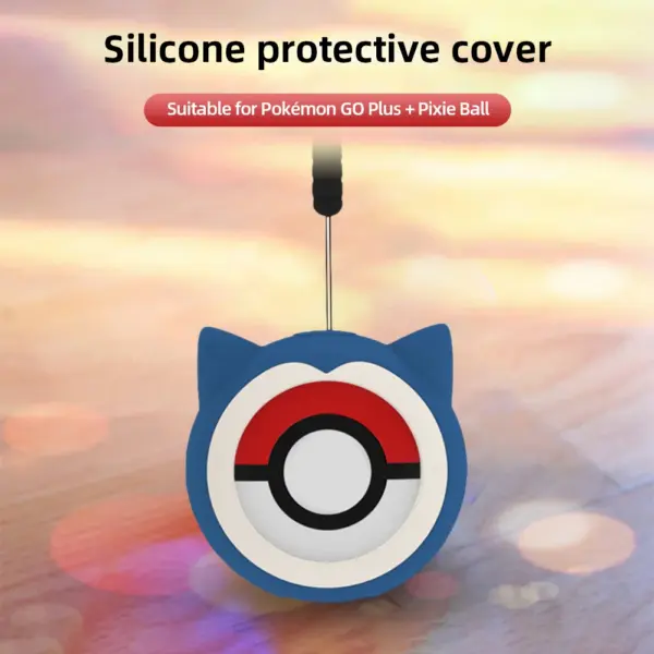 Pokémon GO Plus Silicone Protective Case with Lanyard - Image 2
