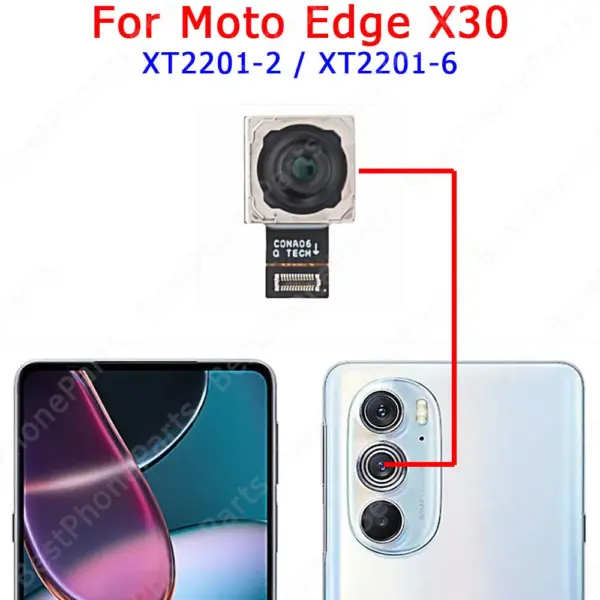 Motorola Moto Edge 20 Lite Pro Plus X30 Rear Camera Module - Image 14