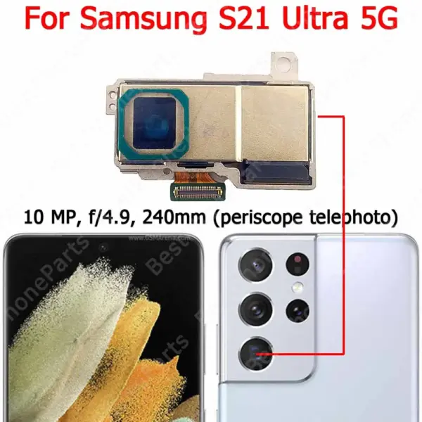 Samsung Galaxy S21 FE S21 Ultra Rear Camera Module - Image 3