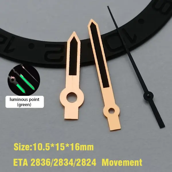 Glow-in-the-Dark Watch Hands for ETA 2824/2836 - Image 5