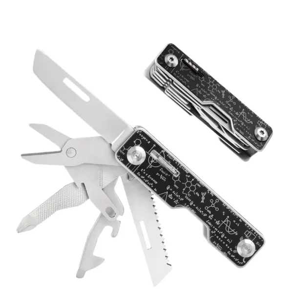 9-in-1 Mini Folding Multi-Tool Pocket Knife - Image 2