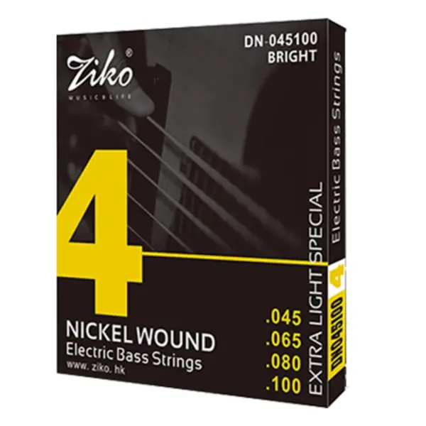 ZIKO Nickel-Plated Bass Guitar Strings 4-6 Strings - Image 7