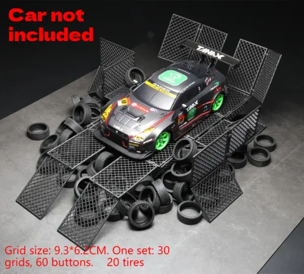 Remote Control Car Accessory Set for Racetrack - Image 9
