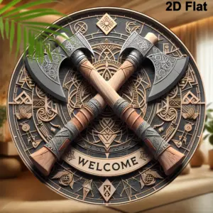 Viking Ax Welcome Wooden Wall Decor 7 Sa7b75c482ce24d15aa6eb1f5d91490ff2