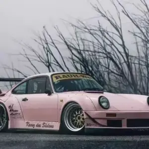 Star 1:64 RWB 930 964 Rear Wing Australian Pink Model 37 Sa7dad34eadf948deb7b4e8a88e0e6bb0E