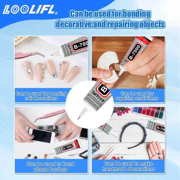 LOOLIFL B-7000 50ml Multipurpose Craft Glue - Image 5