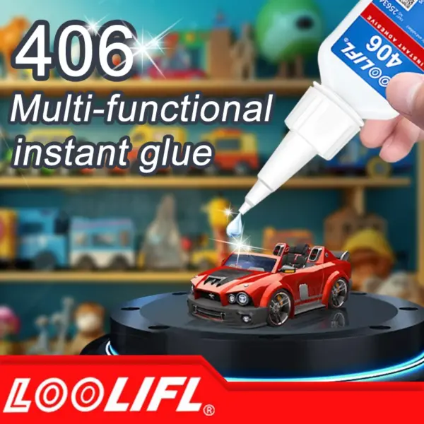LOOLIFL 406 Instant Universal Glue 20ml - Image 2
