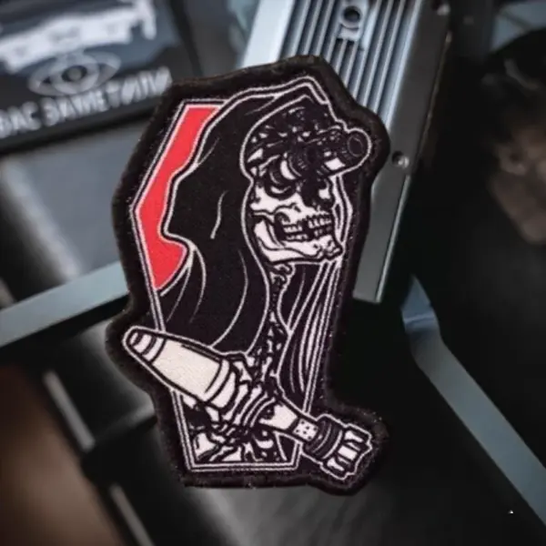 Mortar Missed Killed V2 Skull Patch for Clothing - Image 5