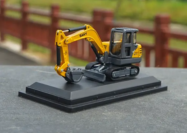 Mini Alloy SANY Crane Excavator Model 1:87 - Image 11