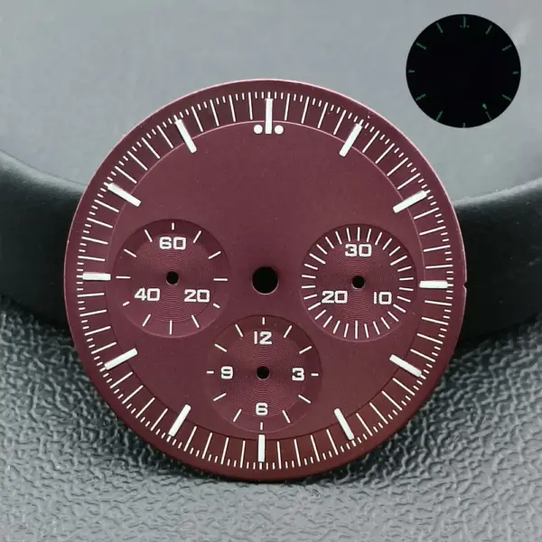Green Luminous Dial Hands for VK63 Watch Model - Image 6