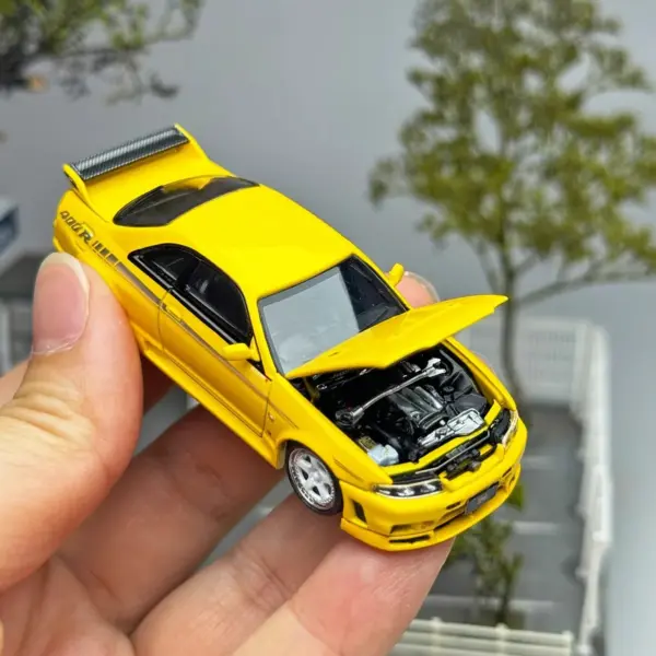 JERREN 1:64 Nissan Skyline GTR R33 Diecast Car - Image 4
