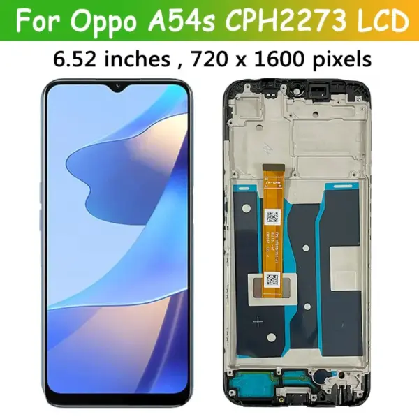 6.52-inch Oppo A54s LCD Replacement Screen with Frame - Image 4