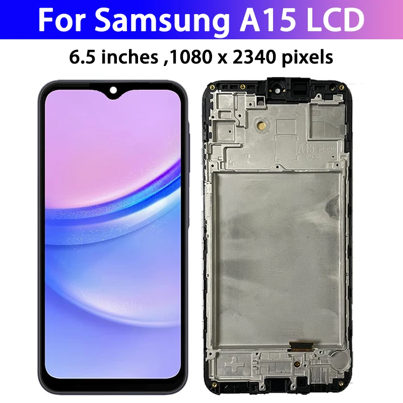 6.5 inches Super AMOLED Screen for Samsung A15 Series 4 6.5 inches Super AMOLED Screen for Samsung A15 Series - Image 4