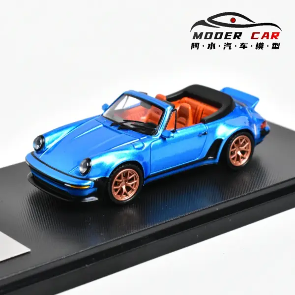 RM Rhino 1:64 Singer Turbo Cabriolet Diecast Model - Image 9