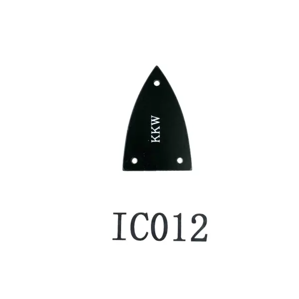 Genuine BcRich Trussrod Cover Black for Guitar - Image 9