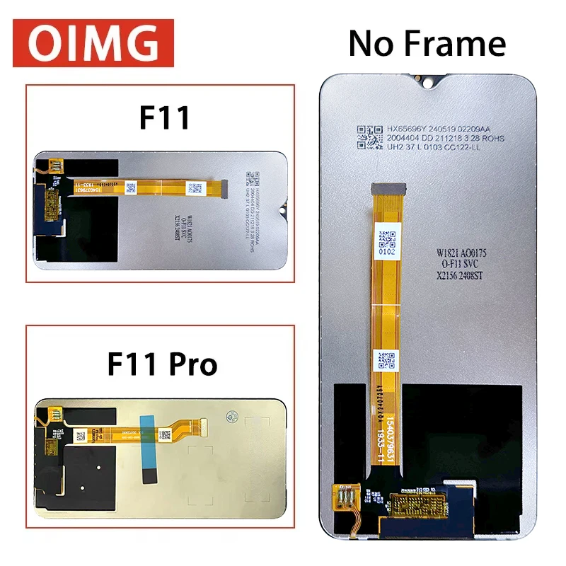OPPO F11 Pro LCD Touch Screen Replacement Kit 5 OPPO F11 Pro LCD Touch Screen Replacement Kit - Image 5