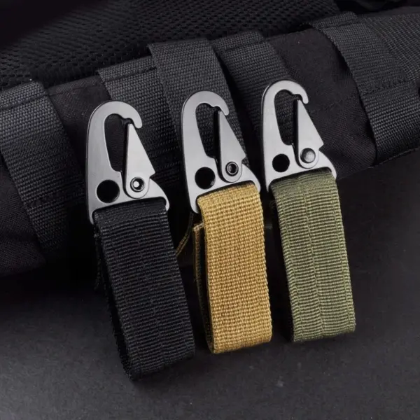 Outdoor Multi-Function Nylon Hiking Buckle - Image 4