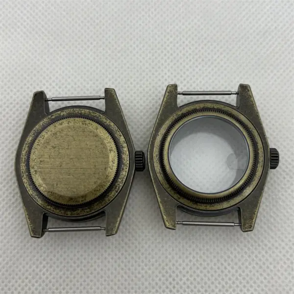 BLIGER 39mm Bronze Watch Case for NH34 NH35 ETA2824 - Image 6