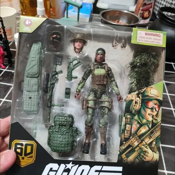 GI Joe Classified Series 60th Sniper Action Figure - Image 2
