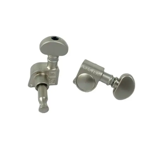 Grover R6 Matte Nickel Tuner for Electric Guitar - Image 6