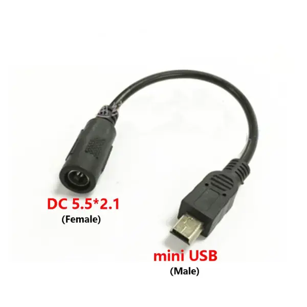 DC Power Adapter Cable 5.5x2.1mm to Micro/Mini/Type C - Image 4