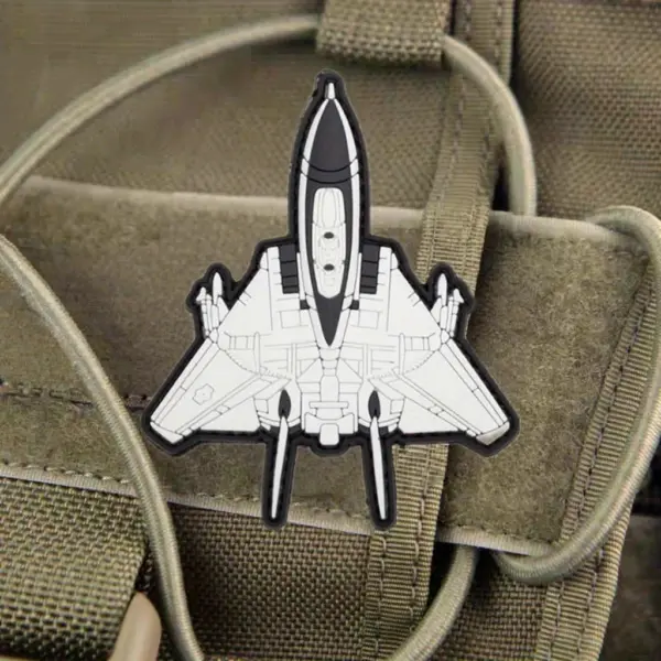 Glow-in-the-dark Helicopter PVC Morale Badge - Image 6