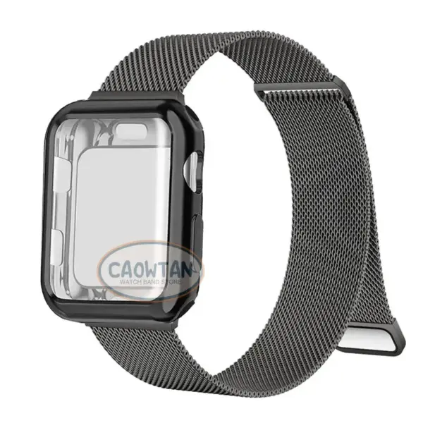 Milanese Loop & Case for Apple Watch Series 10/9/8/7/6/5/4/3/SE - Image 11