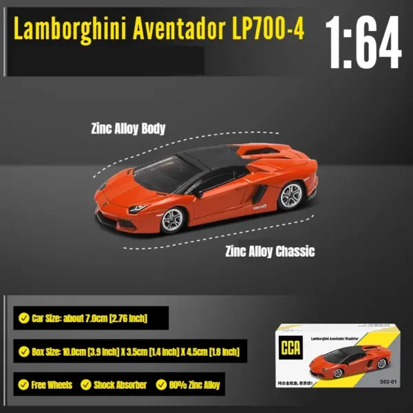 1/64 Diecast Metal Car Collection for Enthusiasts - Image 8