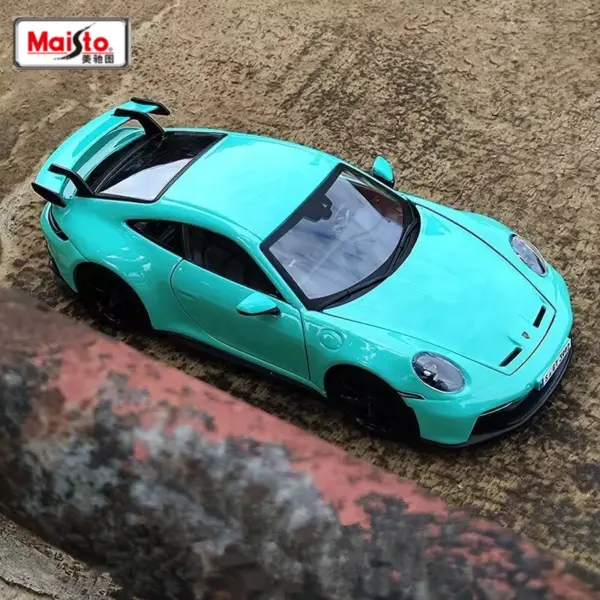 Bburago 1:24 Porsche 911 GT3 Alloy Model - Image 4