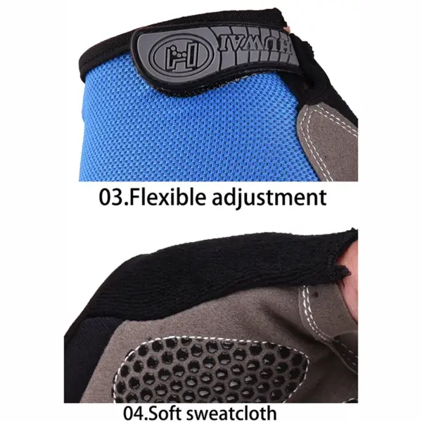Men's Cycling Half Finger Gloves for Fitness - Image 3