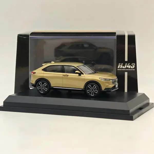 Hobby Japan 1/43 VEZEL Sand Khaki Diecast Model - Image 2