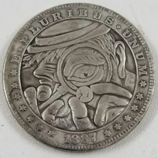 Replica US 8 Coin Set with Vintage Designs - Image 4
