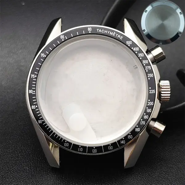 39.7mm Men's Watch Case with Sapphire Glass - Image 2