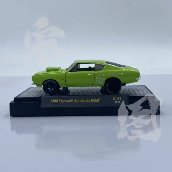 1:64 Scale Diecast 1968 Plymouth Barracuda Model - Image 4