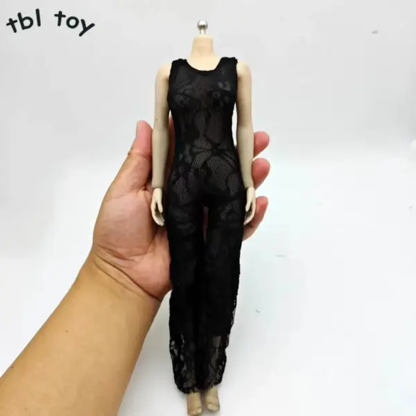 1/6 Female Soldier Jumpsuit Leather for Action Figures - Image 6