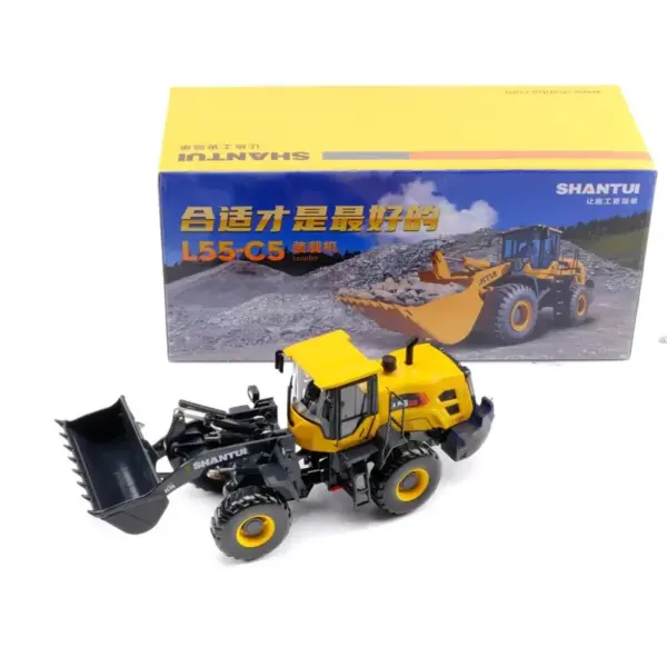1:35 Scale Shantui L55-C5 Bulldozer Model - Image 4