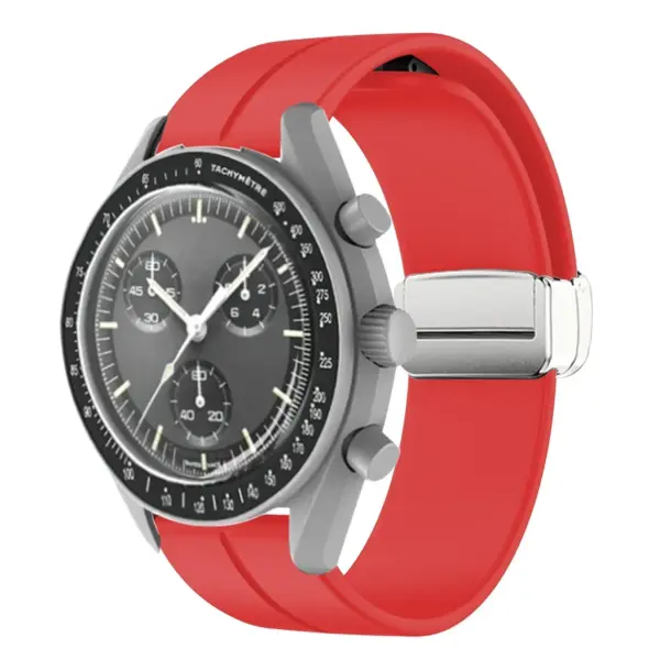 Silicone Strap for Omega MoonSwatch Planet Watch - Image 32