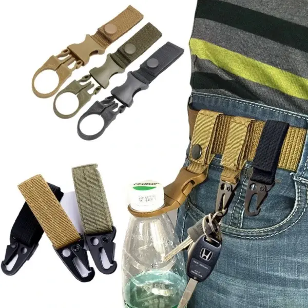 Outdoor Multi-Function Nylon Hiking Buckle - Image 3