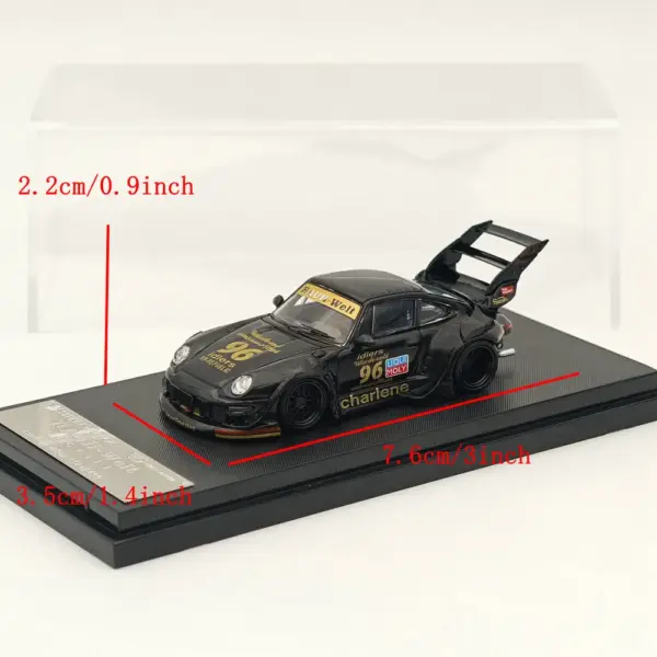 Street WARRIOR SW 1:64 Diecast Car Model RWB 993 - Image 5