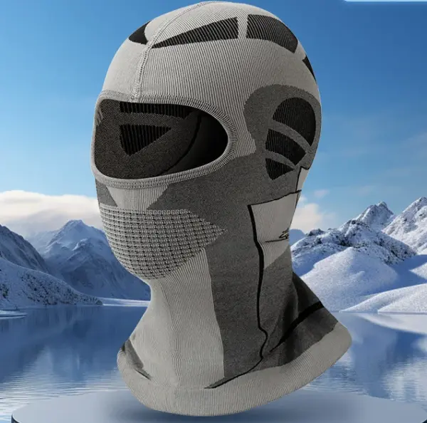 Unisex Winter Thermal Scarf with Face Mask - Image 9