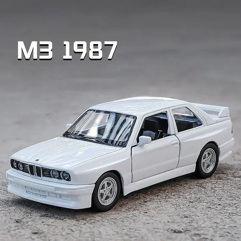 1:36 BMW M3 E30 1987 Diecast Alloy Model Car 2 1:36 BMW M3 E30 1987 Diecast Alloy Model Car - Image 2