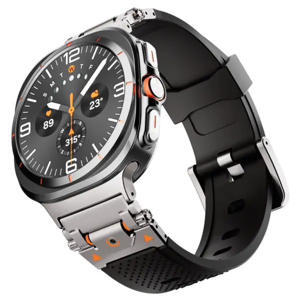 Silicone Strap for Samsung Galaxy Watch7 Ultra 47mm - Image 11