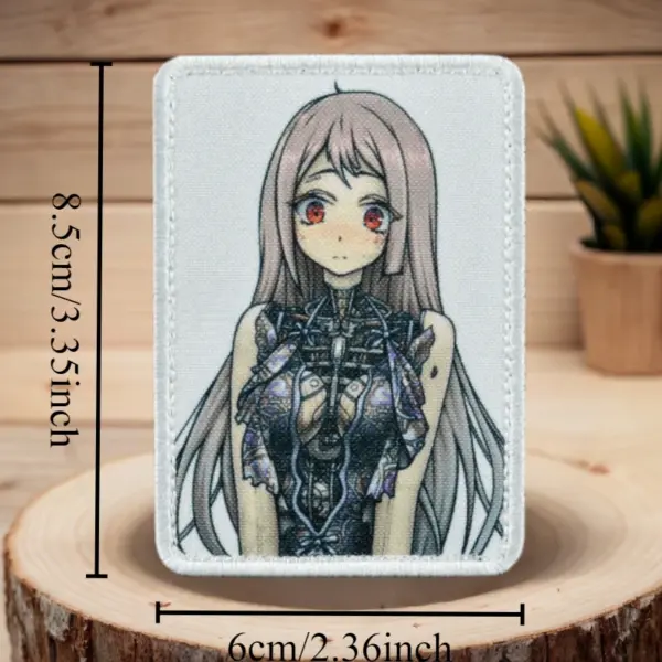 Anime Girl Tactical Morale Patch for Clothing - Image 3